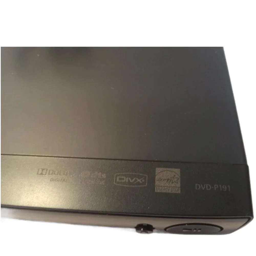 Samsung DVD Player Model DVD-P191 Black Multi Region Progressive Scan No Remote - Picture 3 of 5